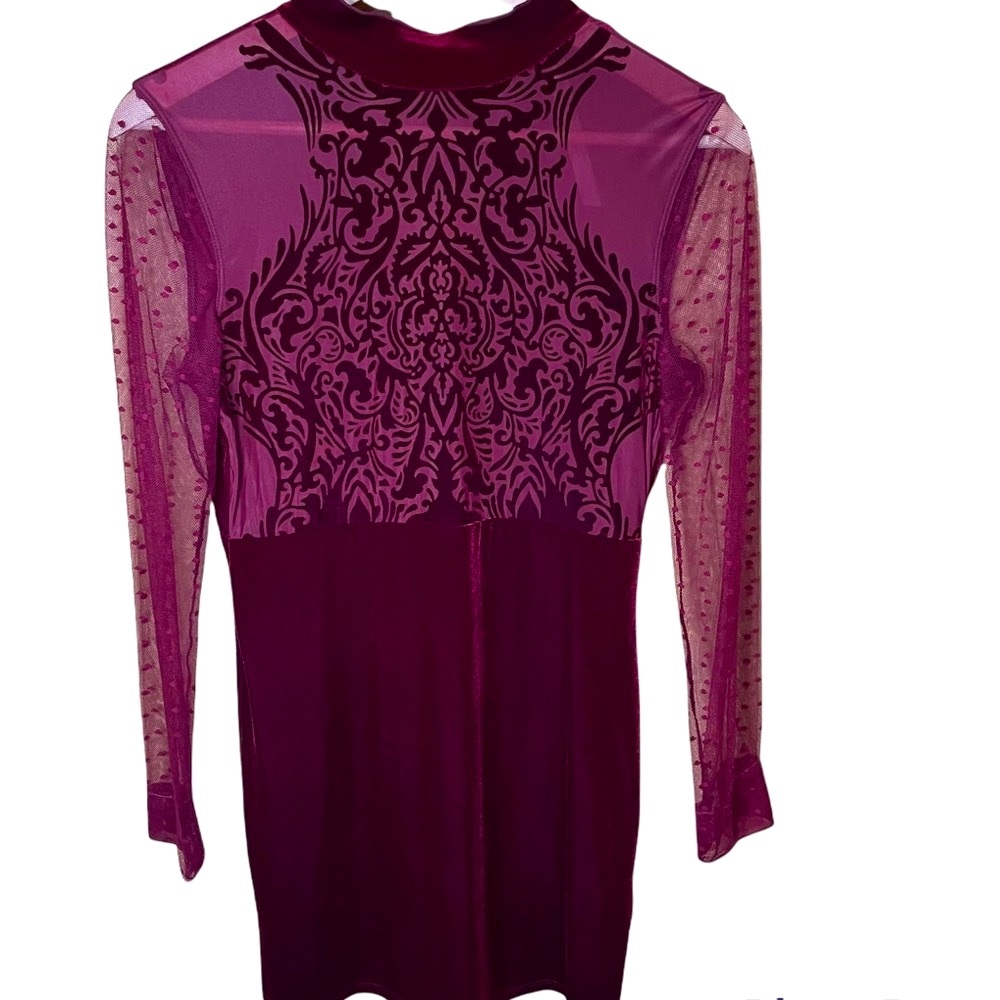 Free People velvet dress